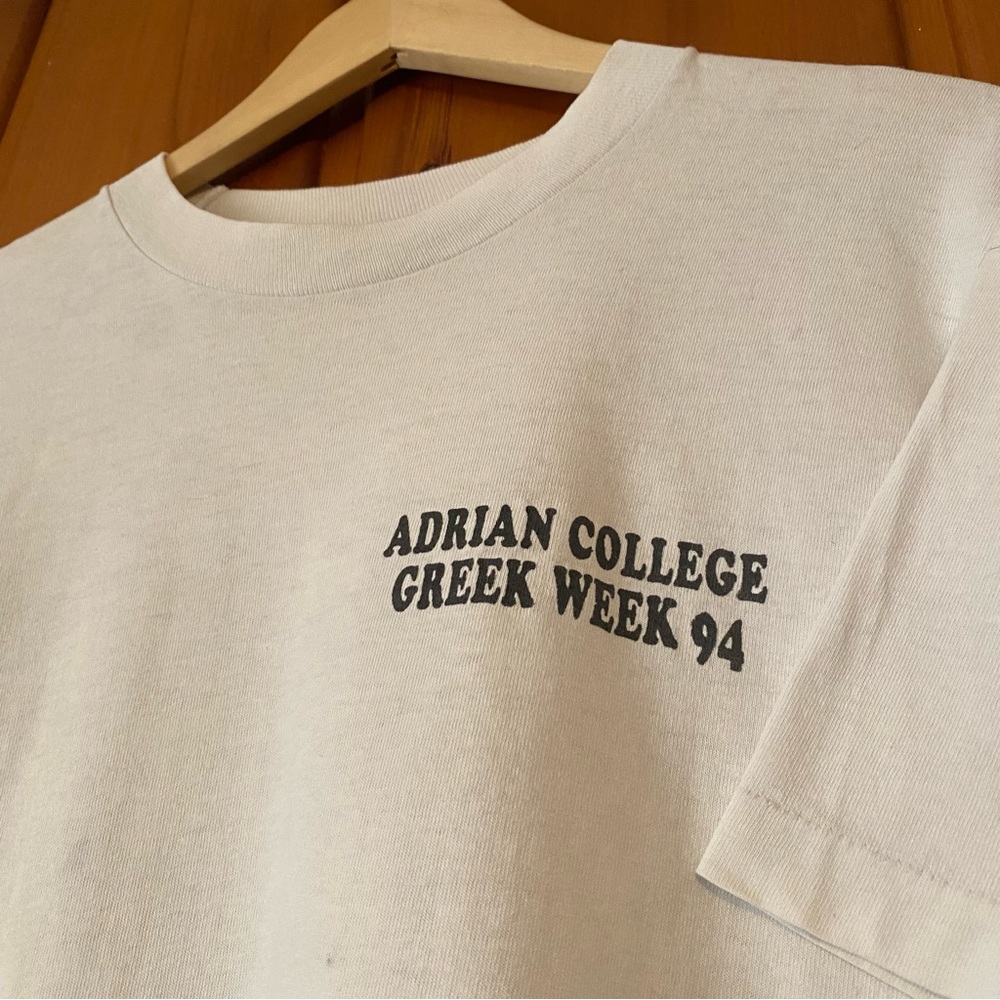 Vintage Adrian College Greek Week 1994 Greekapalooza